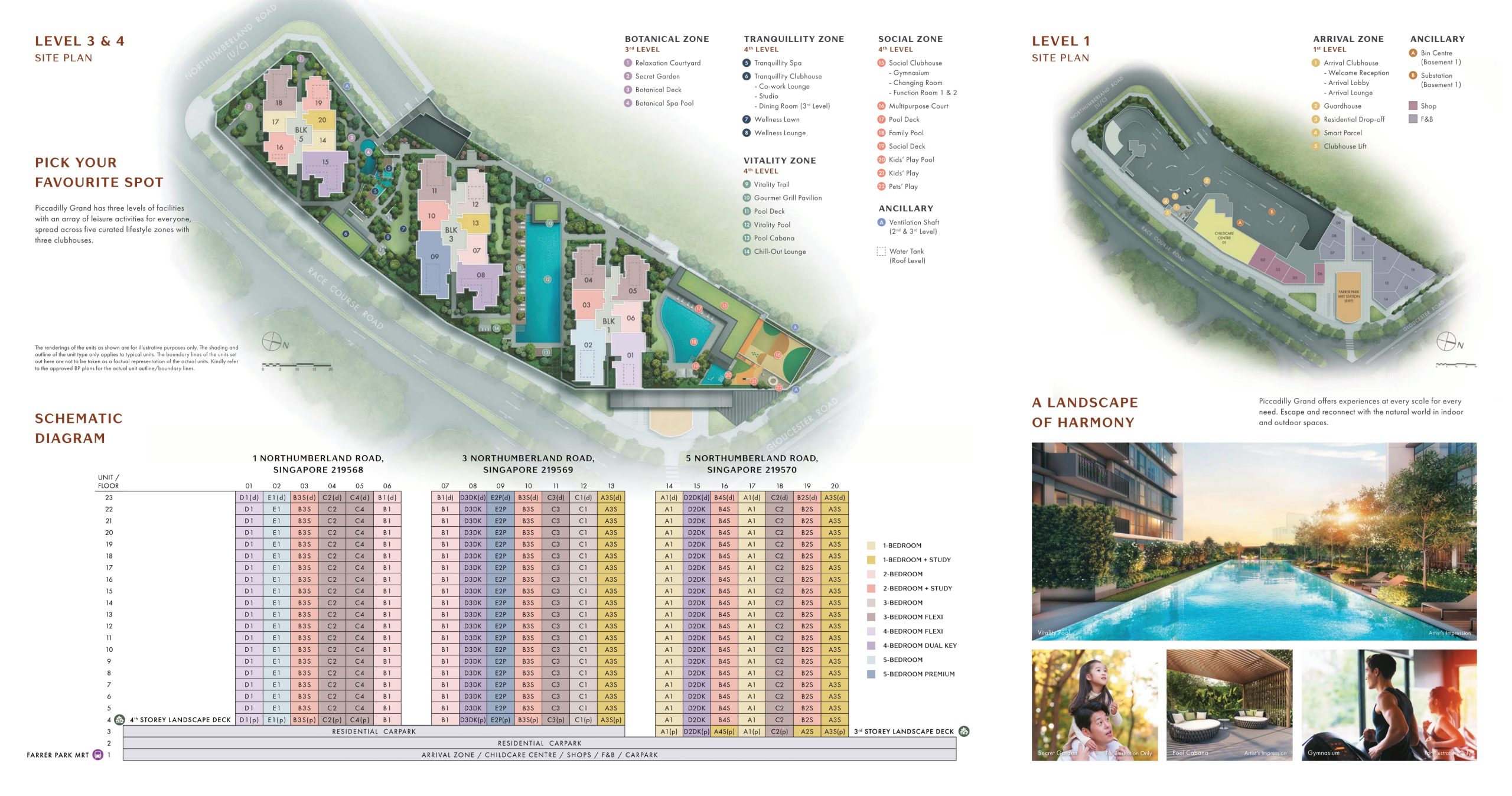 Piccadilly Grand siteplan